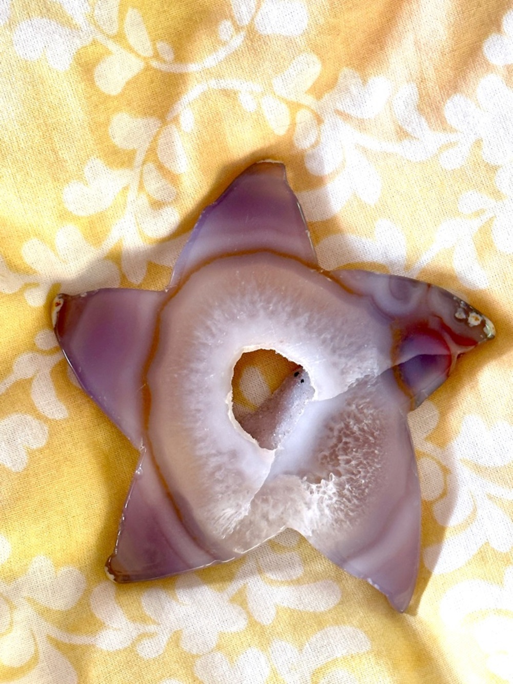 Druzy Agate Starfish E - Picture 2 of 2